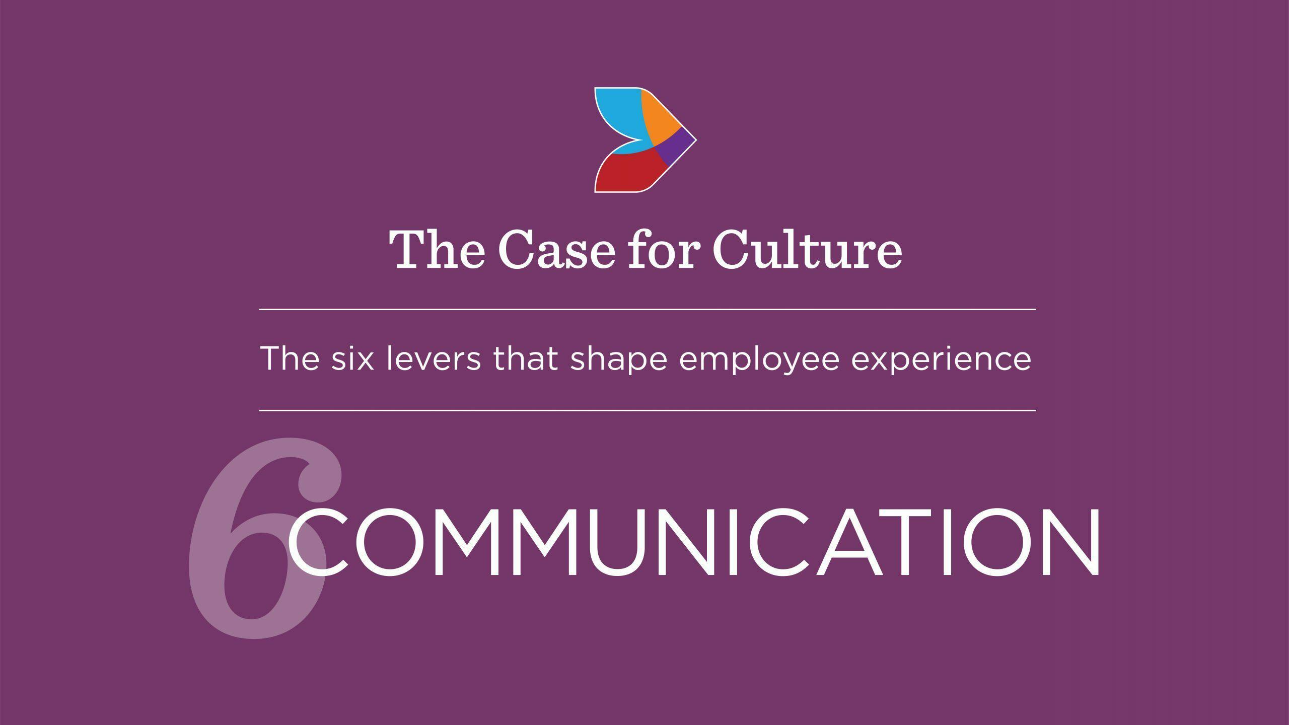 The Case for Culture