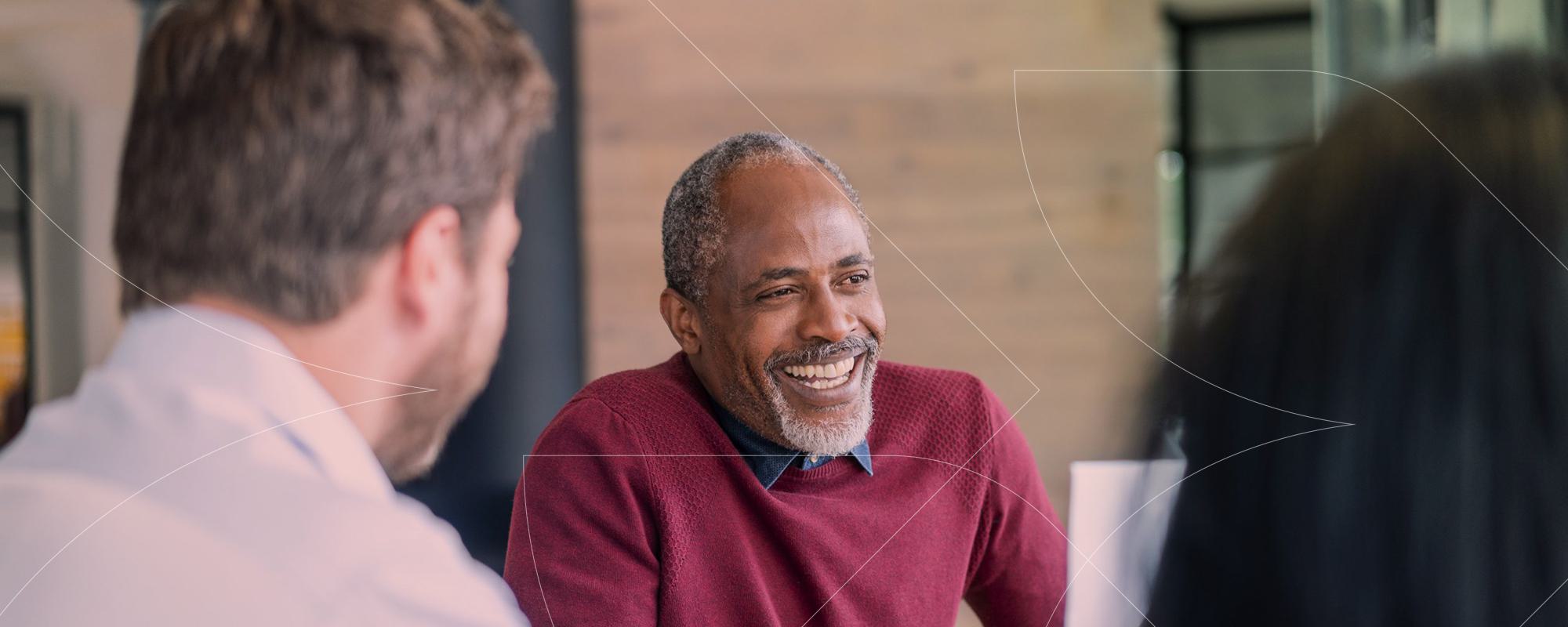 Person smiling