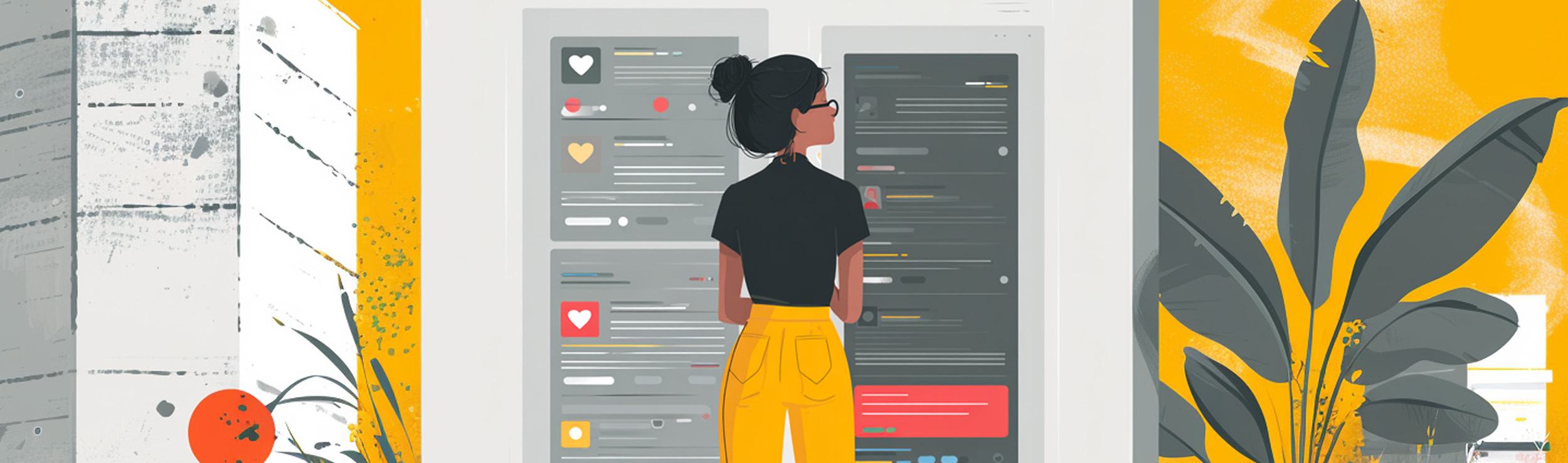 graphic of a screen